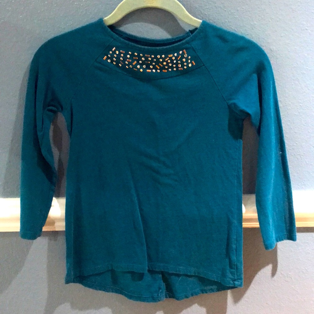Sale! 20% off Sparkly Blue Casual Shirt